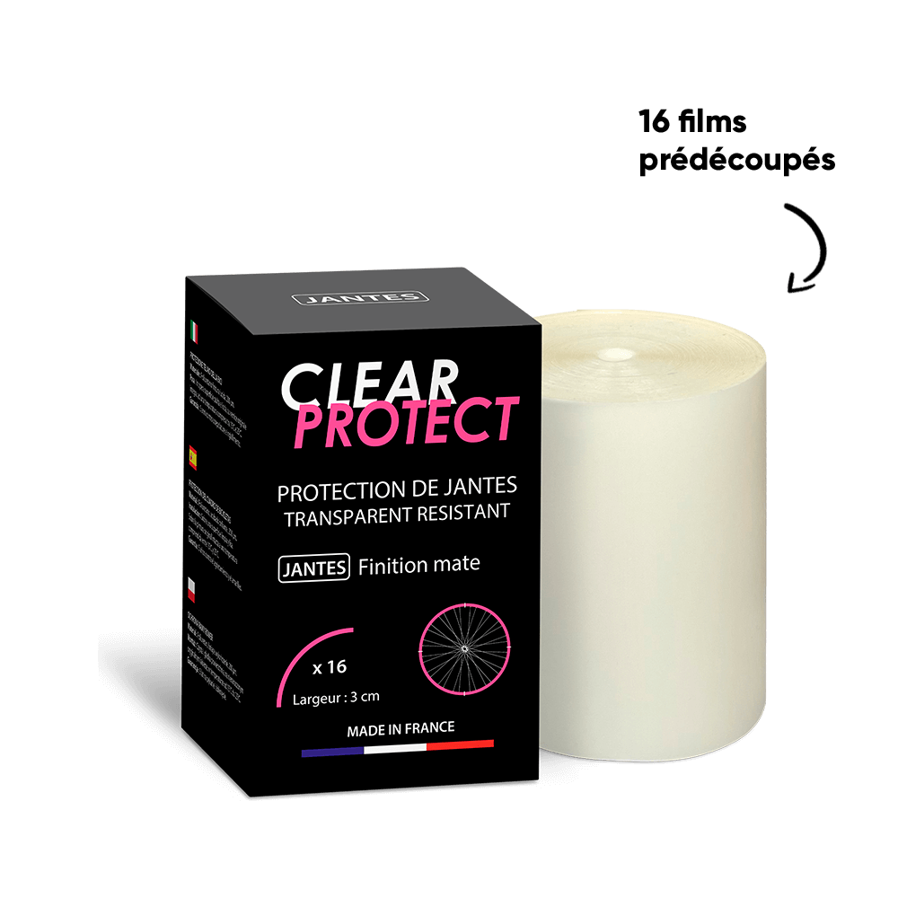 Klebeschutz für Felgen CLEARPROTECT Matt