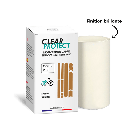 Protection Adhésive pour Cadre E-bike VTT CLEARPROTECT Brillant