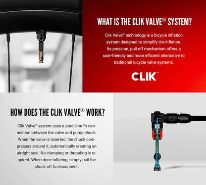 Pompe à Main LEZYNE HV CLIK DRIVE Noir