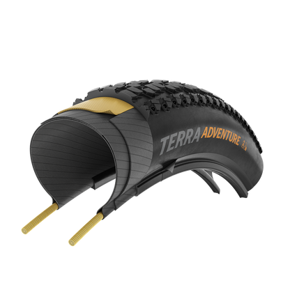 Pneu CONTINENTAL TERRA ADVENTURE TRAIL GRIP 700x50c Tubeless Ready Noir Reflex