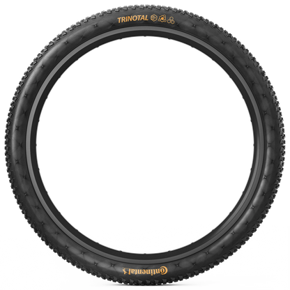Pneu CONTINENTAL TRINOTAL Trail Rapid 29x2.40 Tubeless Ready Souple Noir