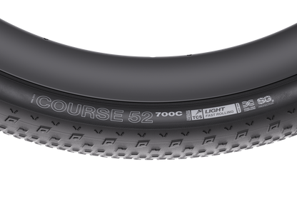 Pneu WTB COURSE 52 Noir - marquage de flanc