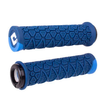 Grips ODI VANQUISH Lock-On 135 mm Bleu