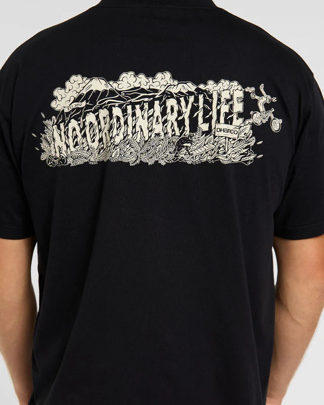 DAHRCO KENTARO Kurzarm T-Shirt Schwarz