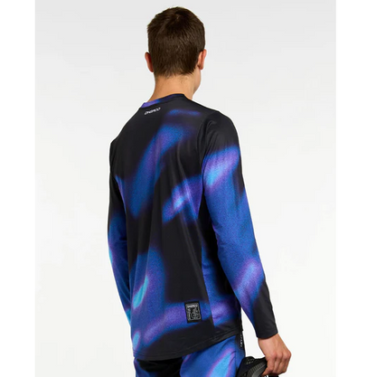 Maillot DHARCO RACE VORTEX Manches Longues Noir/Violet