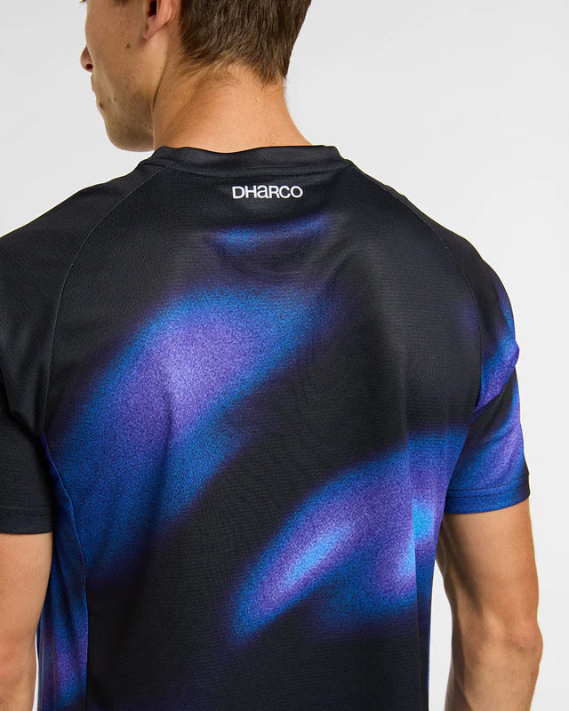 DHARCO VORTEX Trikot Kurzarm Schwarz/Violett