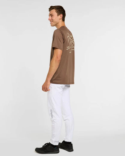 Maillot DHARCO TECH TEE HUSK Manches Courtes Marron