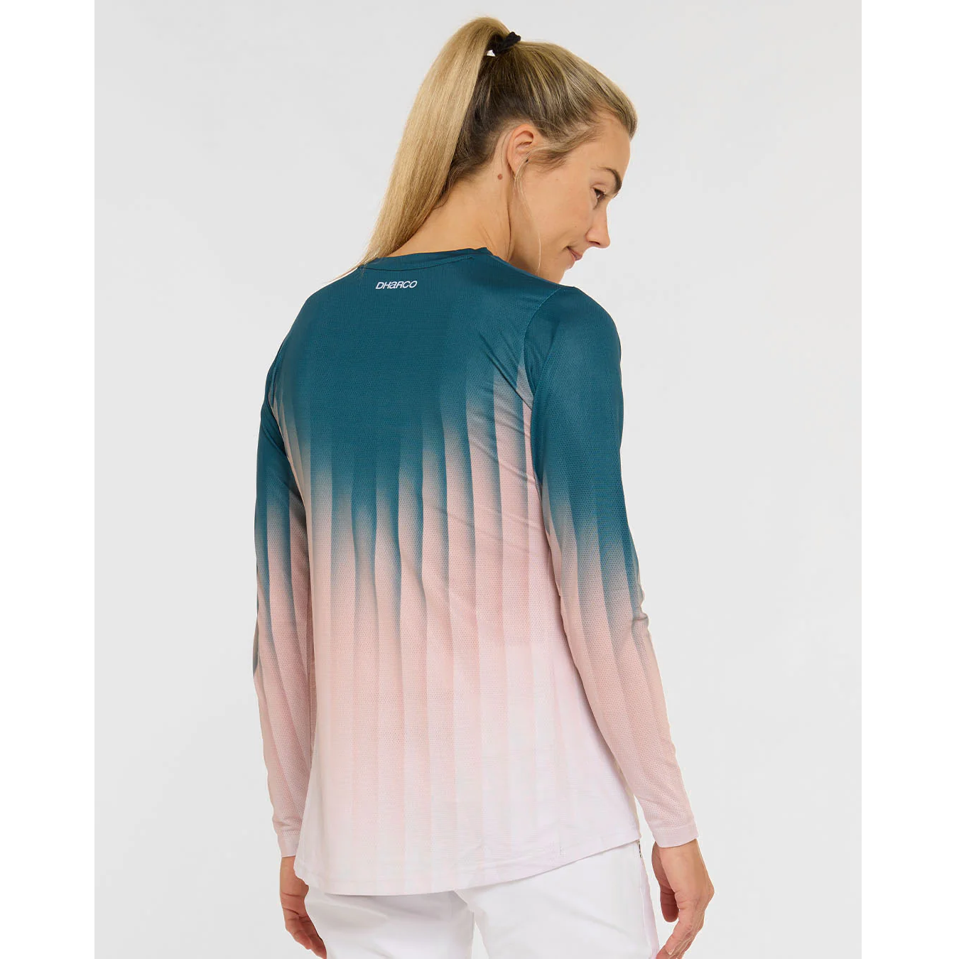 Maillot DHARCO RACE DUSTY PRISM Manches Longues Femme Noir/Rose