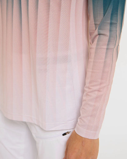 Maillot DHARCO RACE DUSTY PRISM Manches Longues Femme Noir/Rose