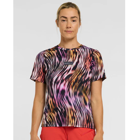 Maillot DHARCO ACID SAFARY Manches Courtes Femme Multi