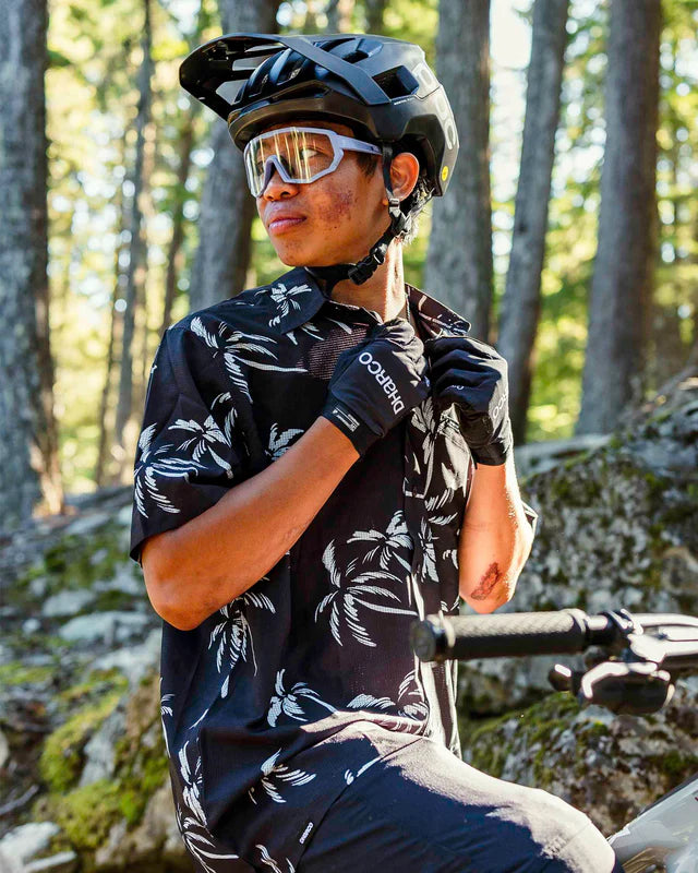 Hemd DHARCO TECH BOWEN Kurzarm Schwarz