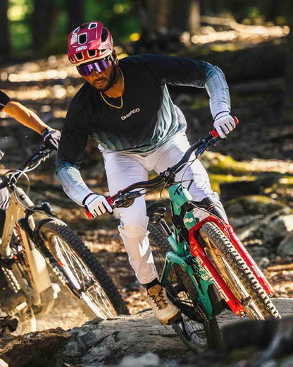 Maillot DHARCO RACE MIDNIGHT PRISM Manches Longues Vert