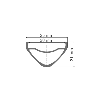 Jante DT SWISS FR 541 27.5" 30 mm Noir