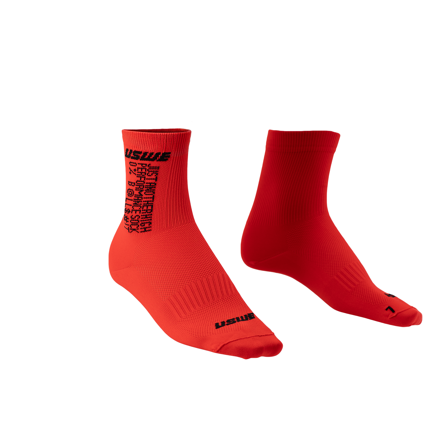 Chaussettes USWE X MTB Rouge
