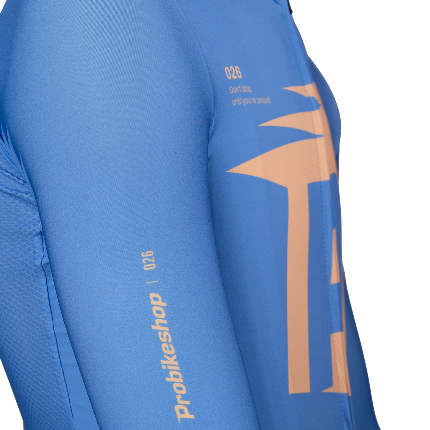 PROBIKESHOP Trikot Kurzarm Blau/Lila