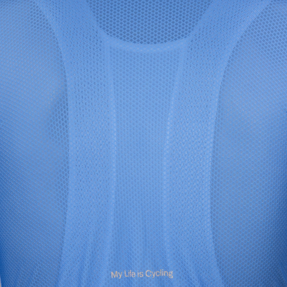 Trikot PROBIKESHOP By CHEF DE FILE Kurzarm Blau/Lila