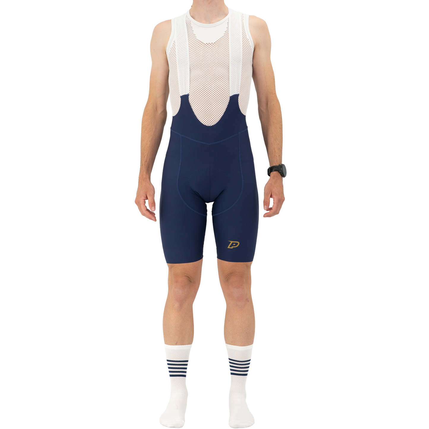 Kurze Trägerhose PROBIKESHOP Marine