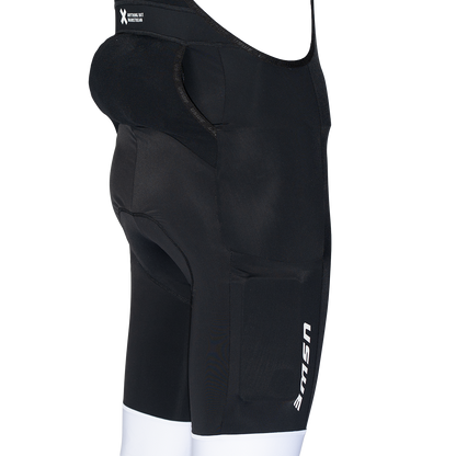 Kurze Trägerhose USWE SKARP GRAVEL Schwarz