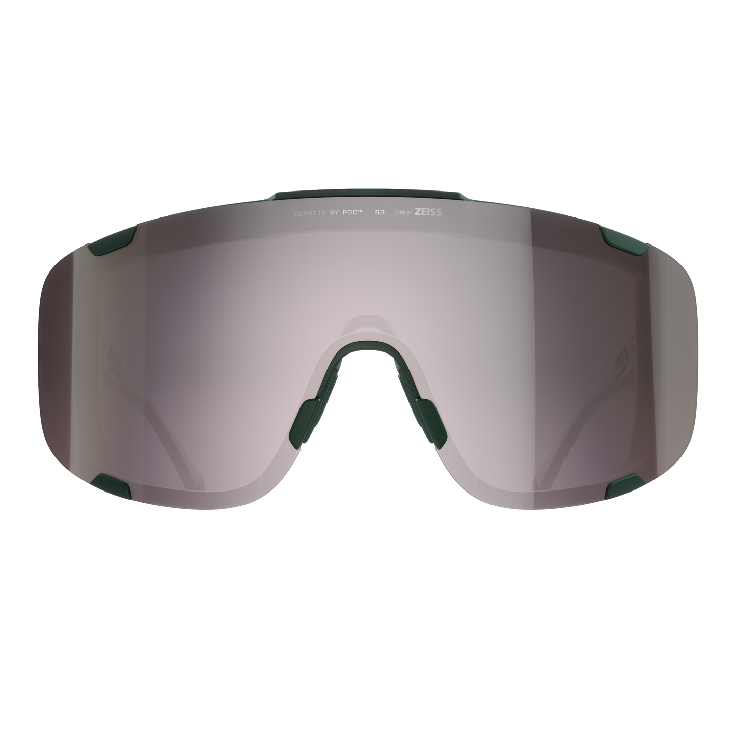 Brille POC DEVOUR + Khaki Glas Clarity Road Sunny Silver