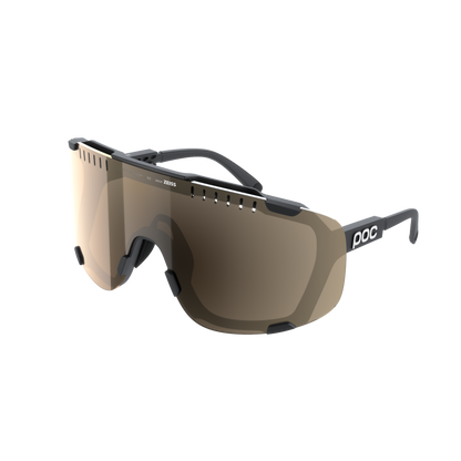 Brille POC DEVOUR WF + Schwarz Scheibe Clarity Trail Partly Sunny Silver