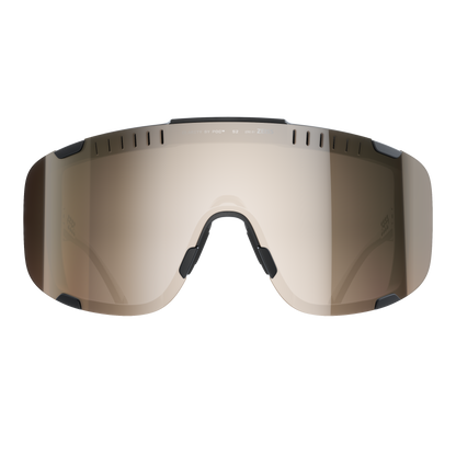 Brille POC DEVOUR WF + Schwarz Scheibe Clarity Trail Partly Sunny Silver