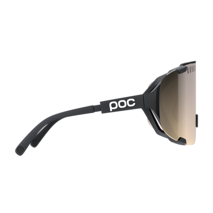Brille POC DEVOUR WF + Schwarz Scheibe Clarity Trail Partly Sunny Silver