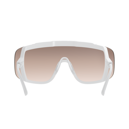 Lunettes POC DEVOUR WF + Blanc Verre Clarity Trail Partly Sunny Silver
