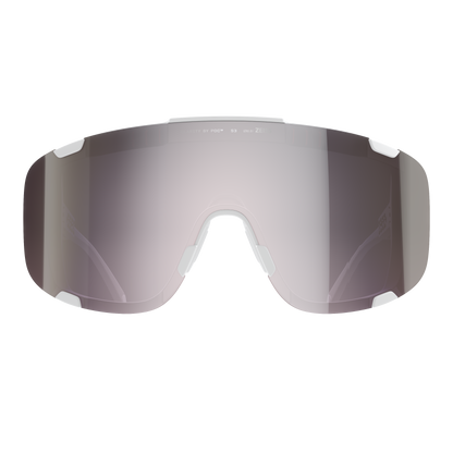 Brille POC DEVOUR WF+ Weiß Glas Clarity Road Sunny Silver