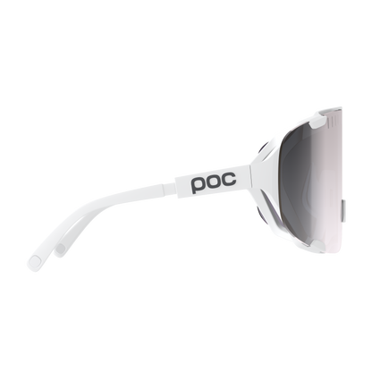 Brille POC DEVOUR WF+ Weiß Glas Clarity Road Sunny Silver