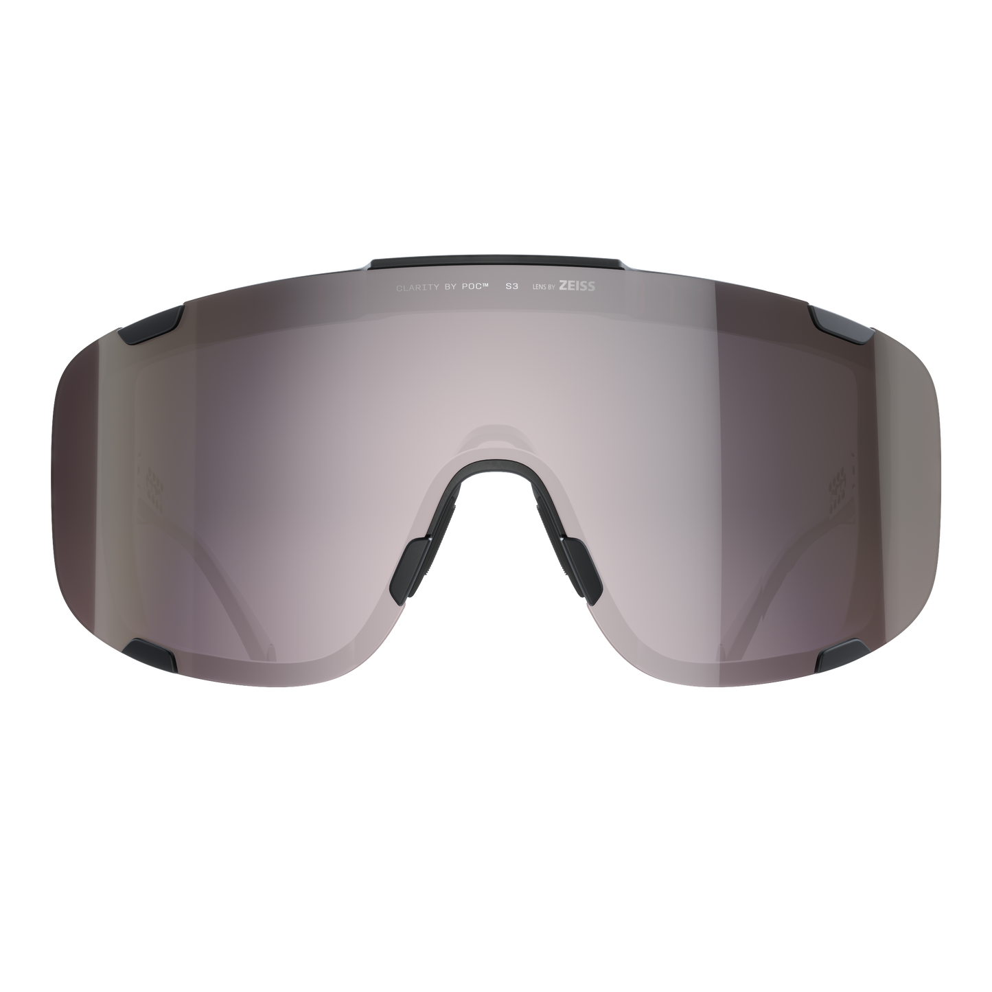 POC DEVOUR WF + Brille Schwarz/Clarity Road/Sunny Silver