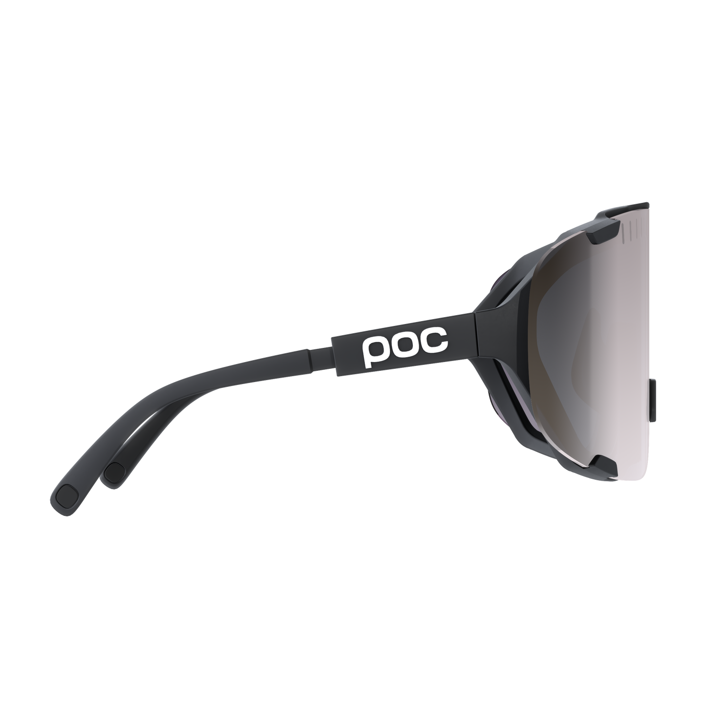 POC DEVOUR WF + Brille Schwarz/Clarity Road/Sunny Silver
