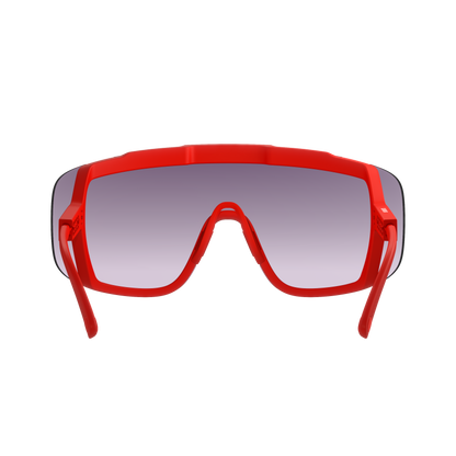 POC DEVOUR WF+ Brille Rot Clarity Road Partly Sunny Gold Glas