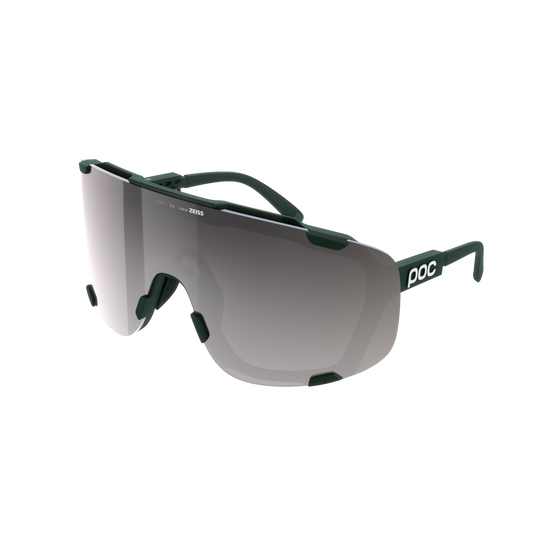 Lunettes POC DEVOUR WF + Kaki Verre Clarity Road Sunny Silver