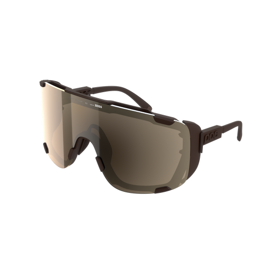 Lunettes POC DEVOUR ULTRA + Bronze Verre Clarity Trail Partly Sunny Silver