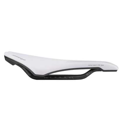 Sattel PROLOGO DIMENSION R2 153mm Schienen Nack Weiß