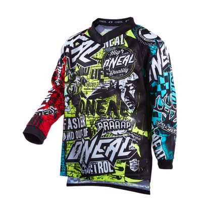 Maillot O'NEAL ELEMENT WILD Junior Manches Longues Multi