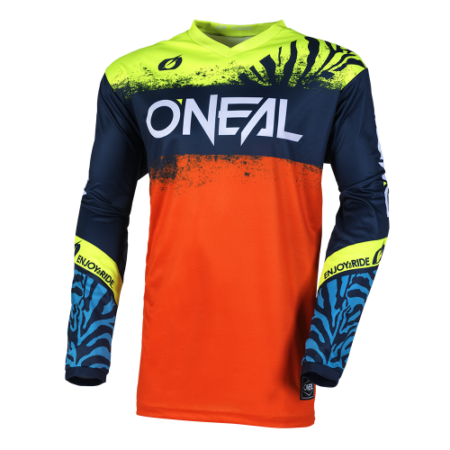 Maillot O'NEAL ELEMENT SHOCKER Junior Manches Longues Bleu/Orange