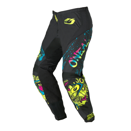 Pantalon O'NEAL ELEMENT RANCID Junior Noir/Jaune