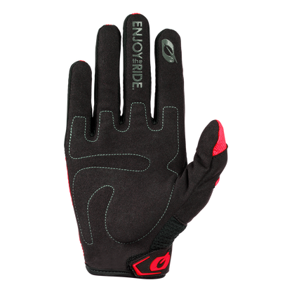Handschuhe O'NEAL ELEMENT RACEWEAR Schwarz/Rot