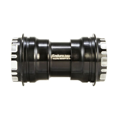 Tretlagerschale ENDURO BEARINGS TORQTITE PF30 Achse 24mm Edelstahl Schwarz