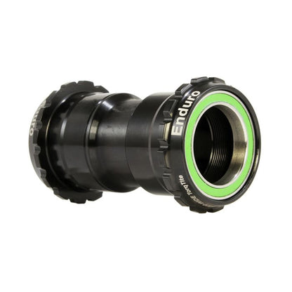 Tretlagergehäuse ENDURO BEARINGS TORQTITE PF30 Achse DUB Edelstahl Schwarz