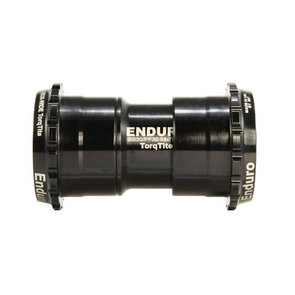 Tretlagergehäuse ENDURO BEARINGS TORQTITE PF30 Achse DUB Edelstahl Schwarz