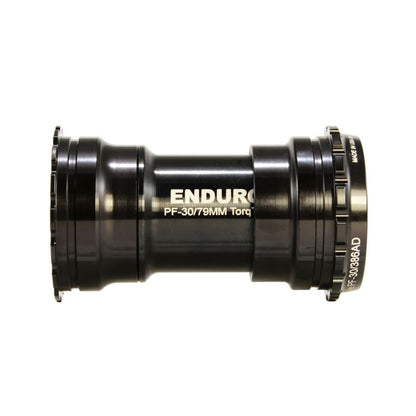 Tretlager ENDURO BEARINGS TORQTITE BBright Achse 30mm Edelstahl Schwarz