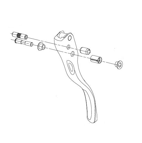 Bremshebel links CAMPAGNOLO CHORUS 12V 2020