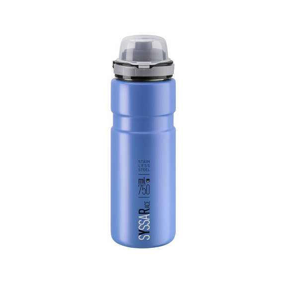 Trinkflasche Stahl ELITE SYSSA RACE Hellblau Mate