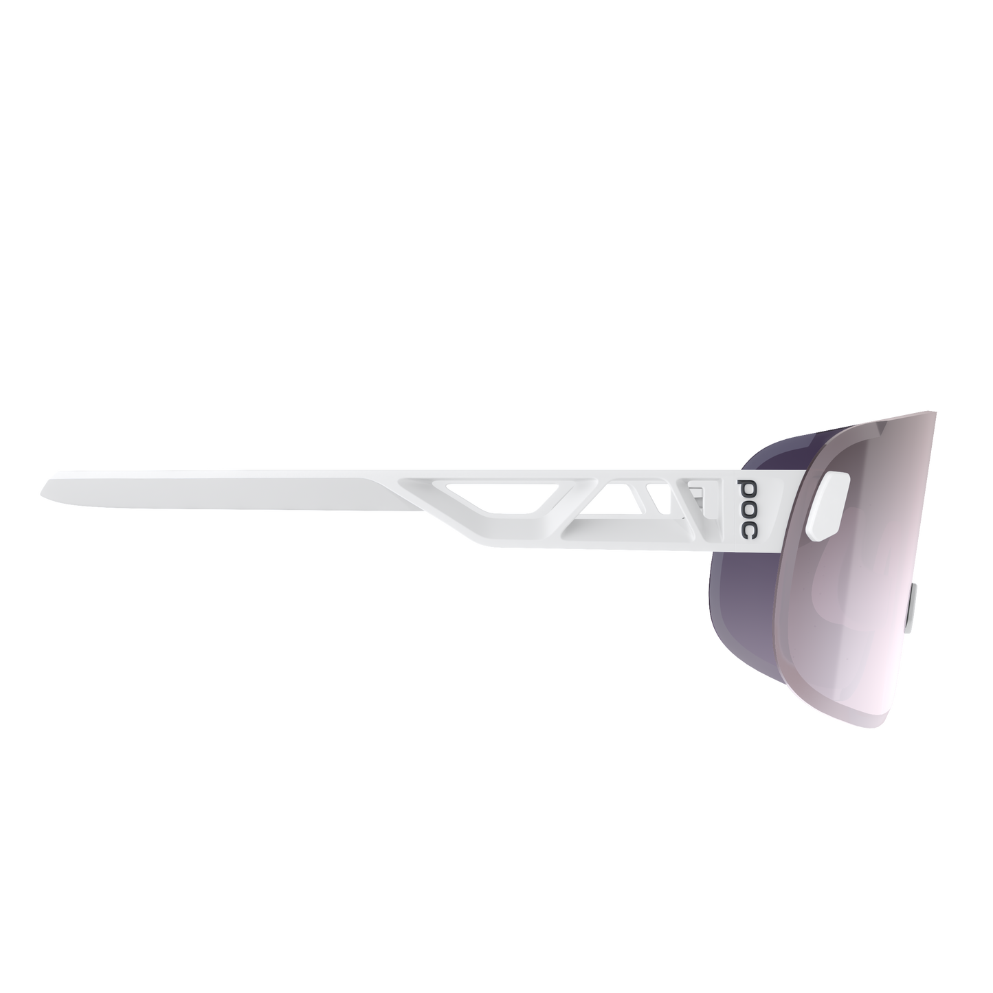 POC ELICIT Brille Weiß Clarity Road Sunny Silver Glas