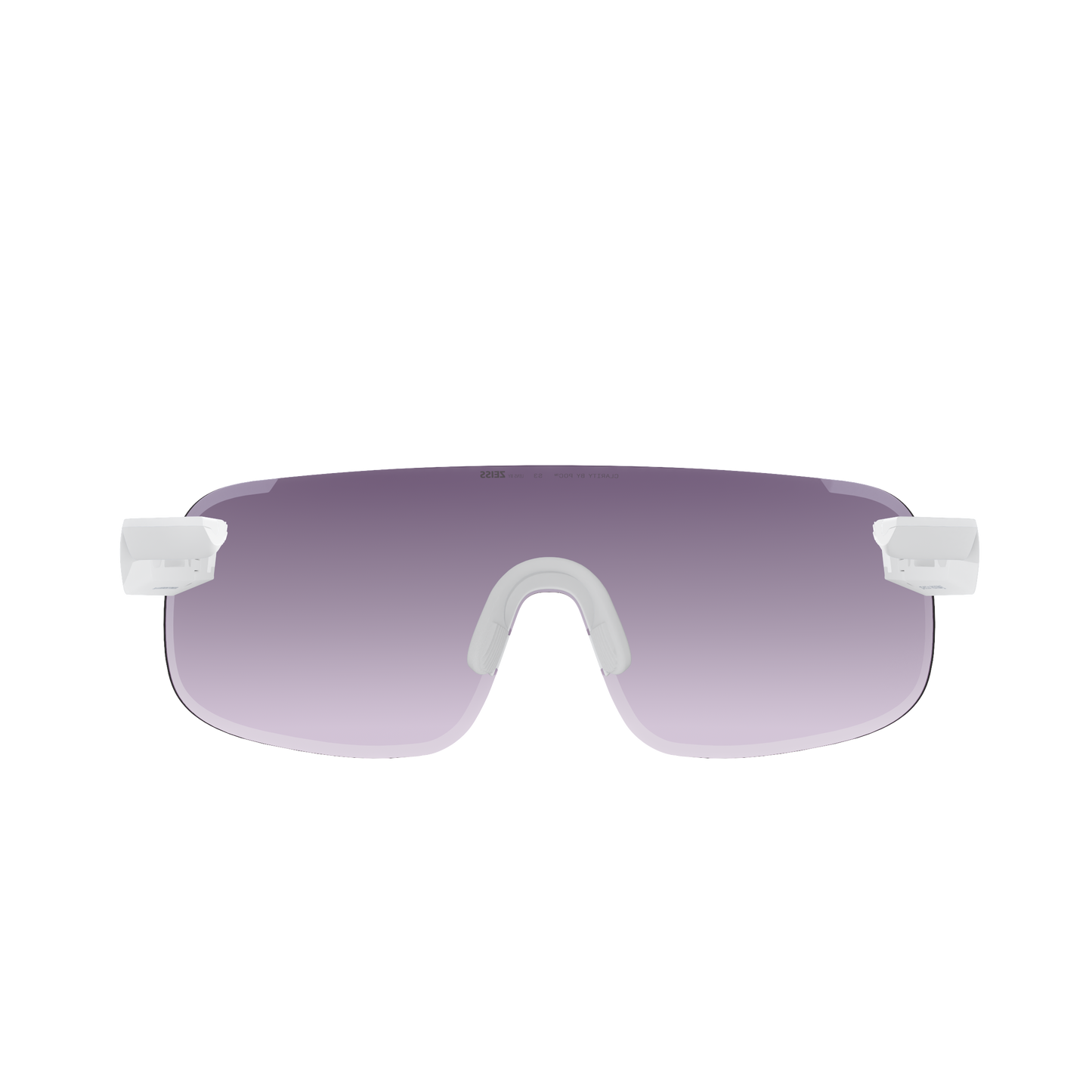 POC ELICIT Brille Weiß Clarity Road Sunny Silver Glas