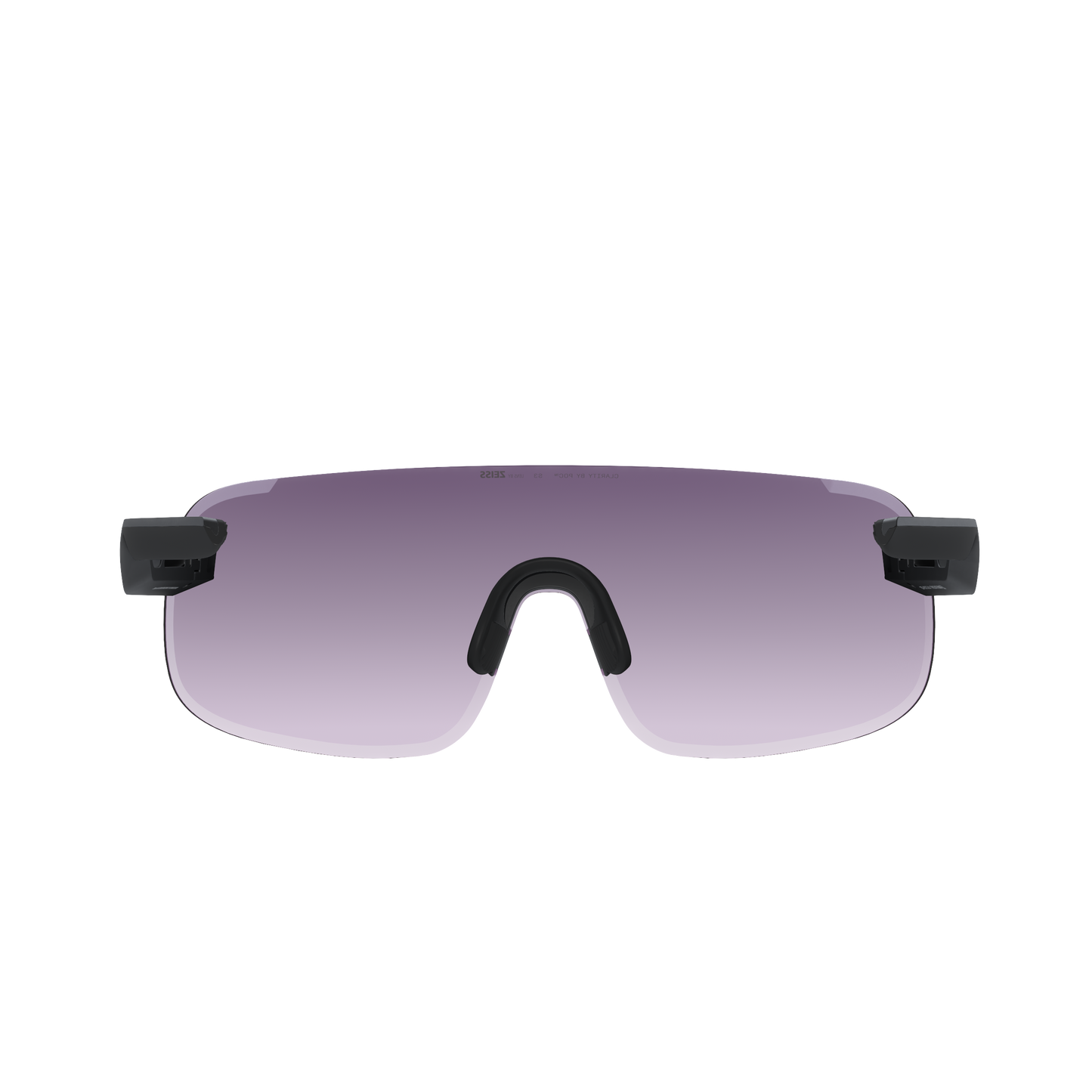 Lunettes POC ELICIT Noir Verre Clarity Road Sunny Silver