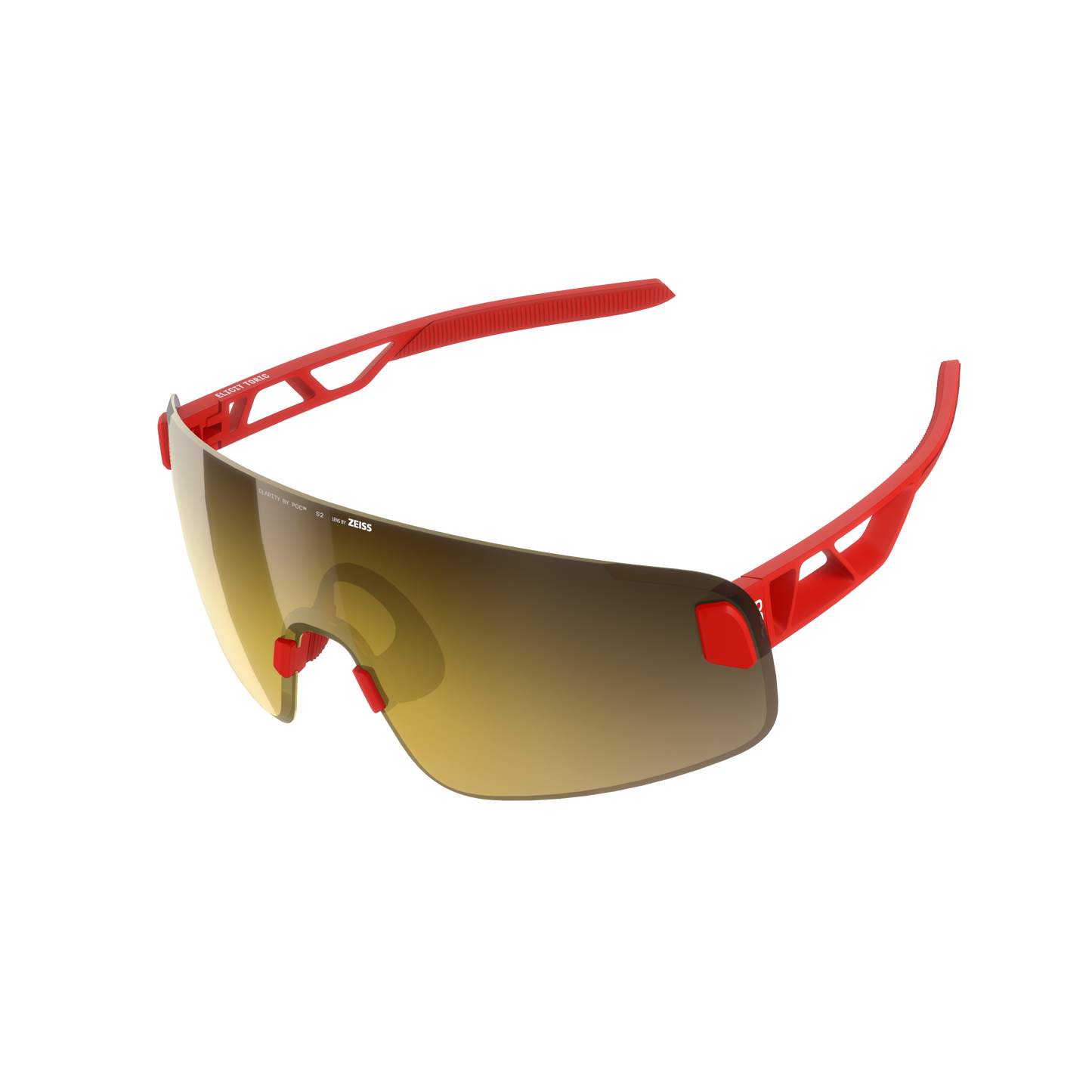 POC ELICIT TORIC Brille Rot Clarity Road Partly Sunny Gold Glas