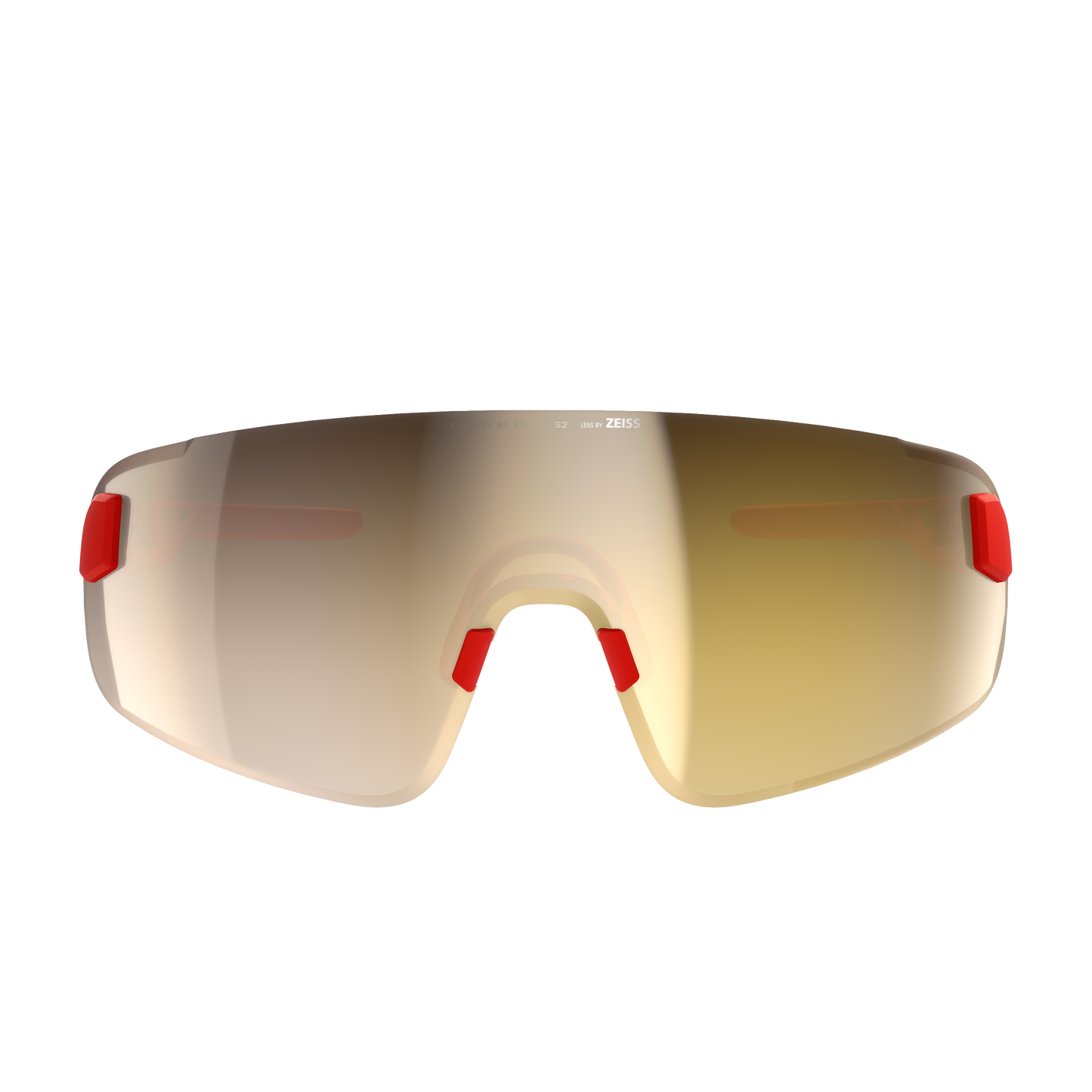POC ELICIT TORIC Brille Rot Clarity Road Partly Sunny Gold Glas